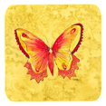 thumbnail image 1 of Carolines Treasures 8857FC Butterfly On Yellow Foam Coasters- Set Of 4, 1 of 1