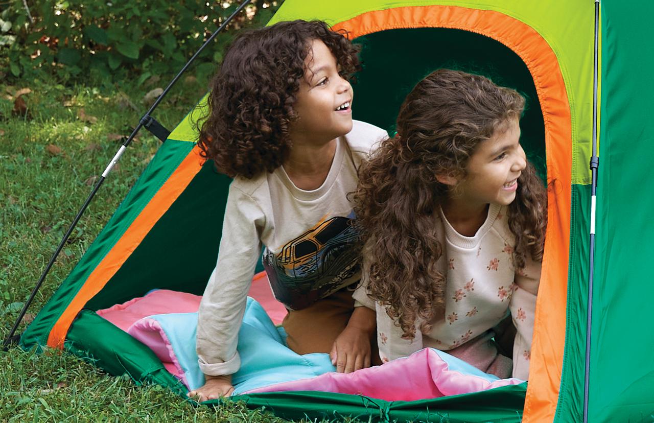 Carpa tipo domo para niños Ozark Trail, 6 pies x 4 pies x 34 pulgadas, 6 libras, para 2 niños 3