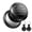 2-Pack Black, variant on Tracker Tags-2 Pack Compatible with Apple Find My (iOS Only) Bluetooth Tracker, Smart Keys Finder and Item Locator with Waterproof Case for Wallet Luggage Backpack