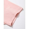 thumbnail image 3 of Tween Girl Casual Apricot Print Round Neck Short Sleeve T-Shirt, Summer Top, 3 of 5
