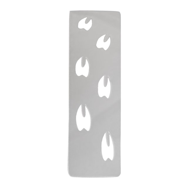 Christmas Footprint Stencil - Madera, Diseño Lindo, para Decoración de Pared/Escritorio/Regalos