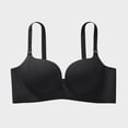 thumbnail image 5 of jobturf Bras for Women Trendy Lace Trim Adjustable Straps Gathered Together Push up Bra No Underwire T Shirt Smooth Bralettes S-XXL, 5 of 7