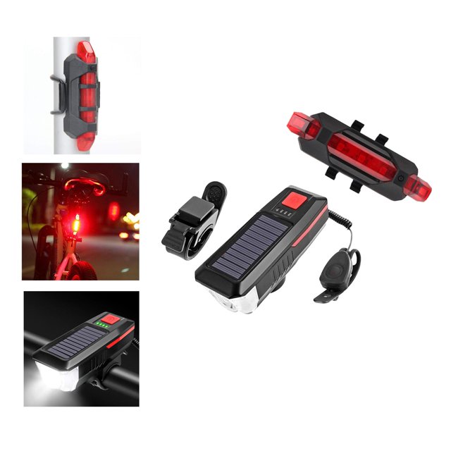 Luz Trasera De Cabeza Recargable De Bicicleta MTB LED Brillante USB 2 Uds Para Ciclismo Nocturno Macarena Lámpara de noche de luz de bicicleta