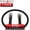 Black, variant on RetailAndBulk (2-Pack) 1 Foot Telephone Cable, RJ11 Male to Male 6P4C Phone Line Cord (12 inch, Black)