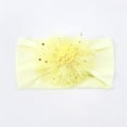 thumbnail image 2 of EnJoCho Toddler Boys Boys Stretch Hairband With Tulle Flower 0-3 Years Headwear Headband Baby Kids Cute Fashion Home Outing Cute Clothes Accessories, 2 of 3