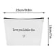 thumbnail image 2 of Bolsa de Maquillaje "Amor de Hermana", Elegante Organizador de Artículos de Tocador, Regalo para Expresar Afecto, Cita Inspiradora, Accesorio de Viaje Portátil, Regalo para El Día de La Hermana (1 Bo, 2 of 4