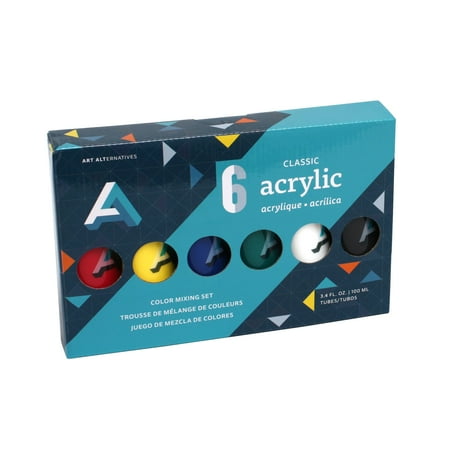 UPC: 0082435920009 | Art Alternatives Studio Acrylic 6 Color Set