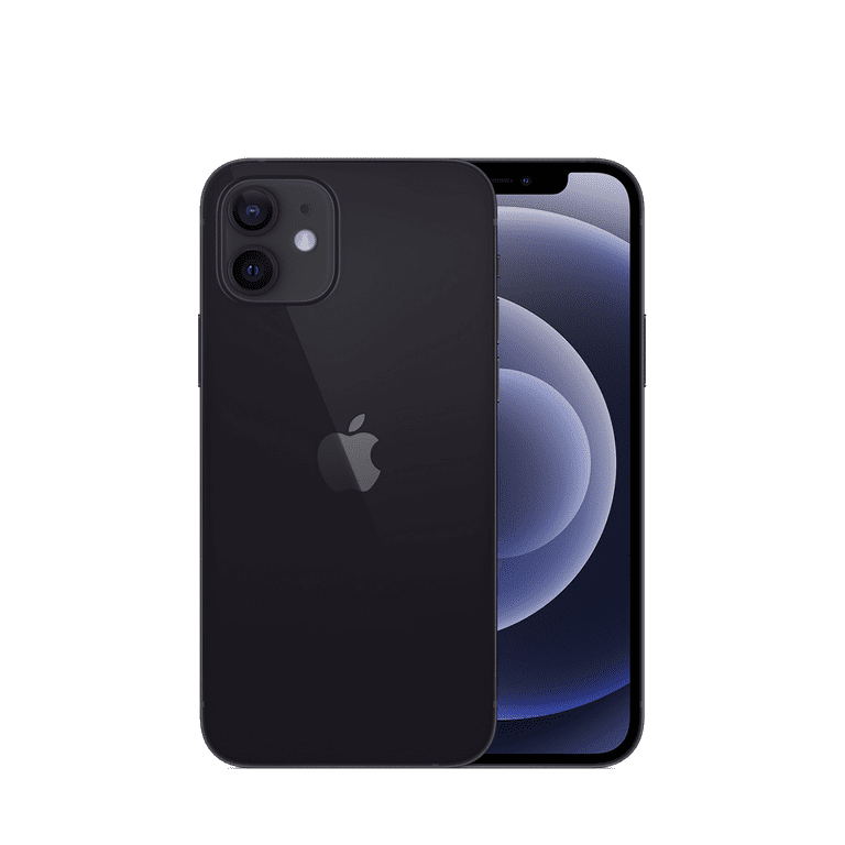 Restored Apple iPhone 12 256GB Fully Unlocked Black (Refurbished)