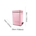 thumbnail image 2 of Rectangular Operated Can With A Stainless Steel Interior Combining Both And Practicality. Operation Makes Waste Disposal Easy. Deep Sofa Carpet Products Spray on Wax And Rinse Car compatible with, 2 of 3
