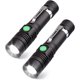 thumbnail image 1 of Linterna LED táctica portátil recargable superbrillante, enfoque ajustable con 4 modos de iluminación para acampar, hacer senderismo y actividades al aire libre, 1 of 5