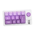 thumbnail image 3 of Teclado mecánico Teclado programable 12 Desktop de separación de línea de llave Púrpura, 3 of 5