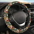 thumbnail image 4 of Kdxio Retro Floral Butterfly Print Elastic Stretch Steering Wheel Cover,Auto Steering Wheel Cover,15 Inch Anti-Slip,Warm in Winter and Cool in Summer,Fit Suvs,Vans Cars,Trucks, 4 of 7