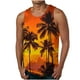 thumbnail image 2 of Camiseta sin mangas de cuello redondo para hombre, blusa informal de verano sin mangas con estampado de cuello redondo para hombre, 2 of 5