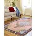 thumbnail image 4 of Unique Loom Timeless Collection Area Rug - Thomas (5' x 8' Rectangle Pink/Blue), 4 of 8