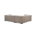 thumbnail image 5 of Chic Home Jasper Left Facing Sectional Sofa Linen-Textured Upholstered, 5 of 9