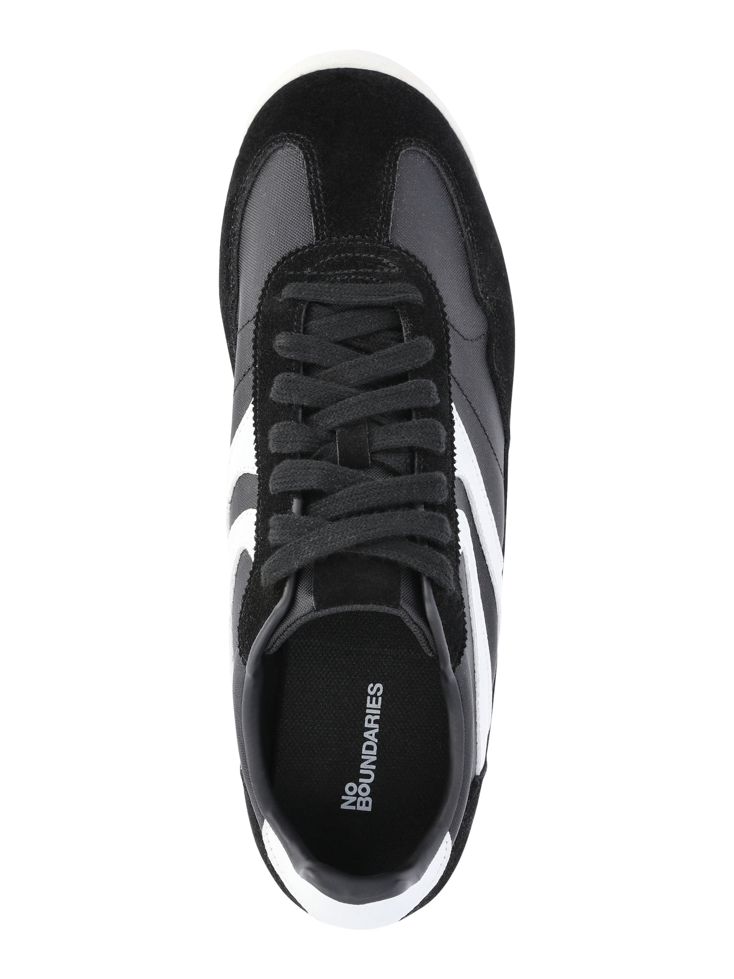 No Boundaries Men's Suede Slim Sneakers