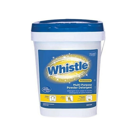 Whistle Multi-Purpose Powder Detergent Citrus, 19 lb Pail