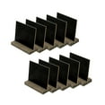 thumbnail image 5 of HEALEEP 10Pcs Wood Mini Chalkboard Sign Stand Up Chalk Board for Cafe and Restaurant Decoration, 5 of 8