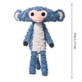 thumbnail image 3 of Toy Long Standing Sitting Dewar Monkey Stuffed Animal Ideal For Home Decoration Unique For Young Adults Soft And Comforting Material With PP Filling, 3 of 8