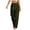 Army Green, variant on Cmtiyu Women's Cargo Pants, Baggy High Waist Drawstring Wide Leg Pants with Pockets, Casual Outdoor Jogger Pants, S-2XL