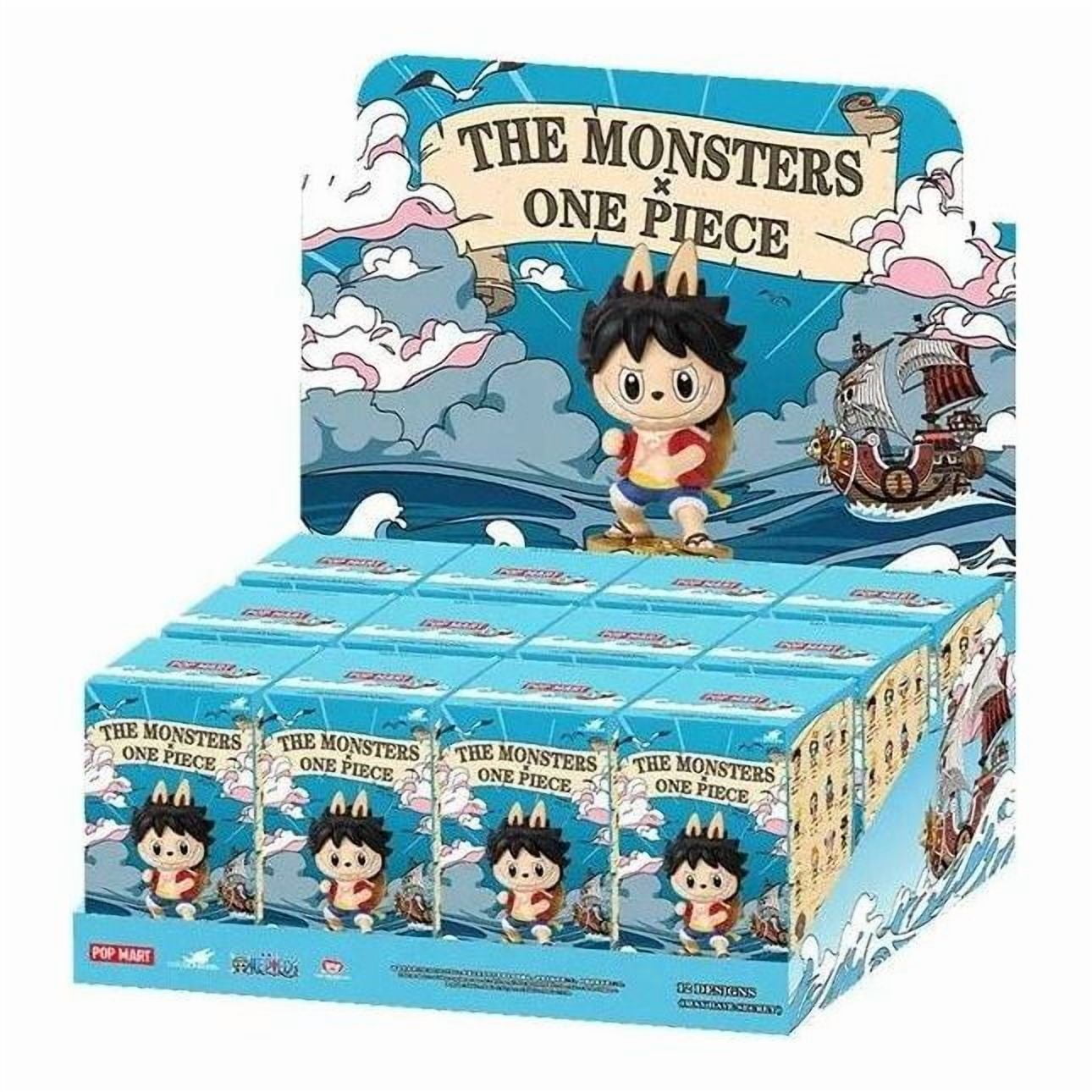 Pop Mart The Monsters (Labubu) x One Piece Figures Blind Box
