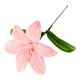thumbnail image 1 of Flor de limpiapipas terminada, artesanía de flores de lirio artificiales hechas a mano, regalos para mujeres, mamás, abuelas, novias en cumpleaños, Día de la Madre, 1 of 8