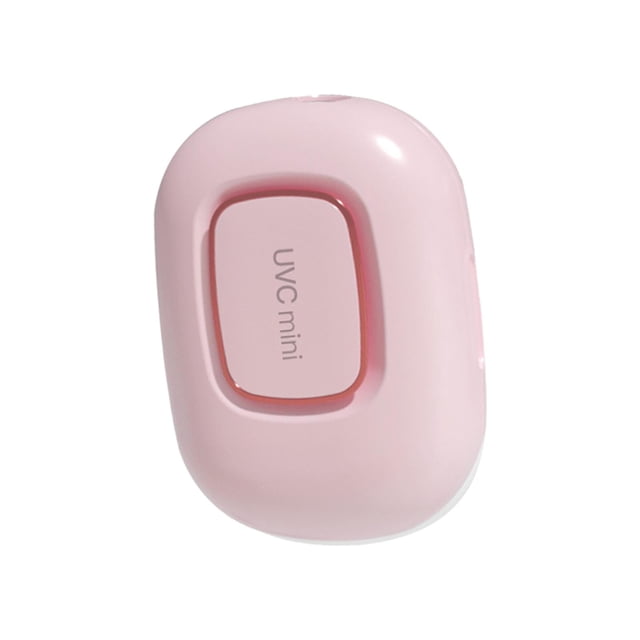 Porta cepillo de dientes,Cepillo de dientes Desinfectante Esterilizador Viaje Secado rápido,Estuche portátil para cepillos de dientes Cute Trip Home,Cubierta de cepillo de dientes Rosa