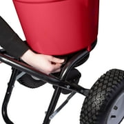 EarthWay 2150 50lb Red Commercial Broadcast Lawn Fertilizer Spreader