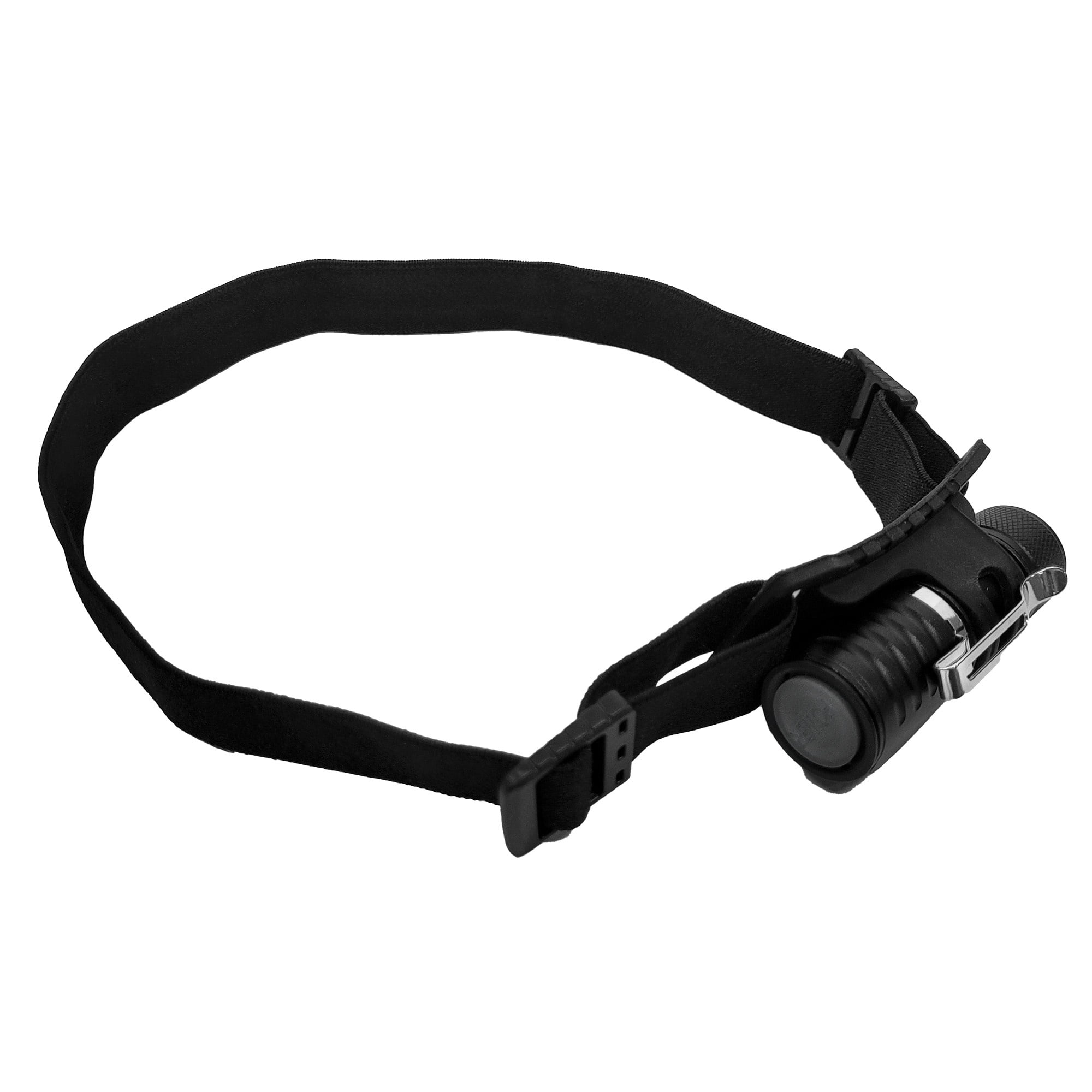 Hyper Tough Lampe Frontale rechargeable LED 500 lumens, câble USB-C inclus, 3 modes, aluminium durable, bande élastique souple réglable