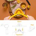 thumbnail image 2 of Lemon Squeezer, Lemon Juicer Hand Lime Squeezer, Nicehelper Large Manual Citrus Press That Folds Flat for Space, Ergonomic Design with Sideways Pivot, Easy to Use, for Lemon, Cirtus, Fruit, 2 of 7