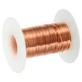 thumbnail image 1 of Alambre de Cobre Suave Uxcell, Diámetro de 20 Gauge/0.8mm, Carrete de 10m/32.8ft de Alambre de Cobre Puro, 1 of 7