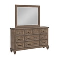 thumbnail image 4 of New Classic Furniture Mariana 5-Piece Wood Queen Bedroom Set in Mocha, 4 of 10
