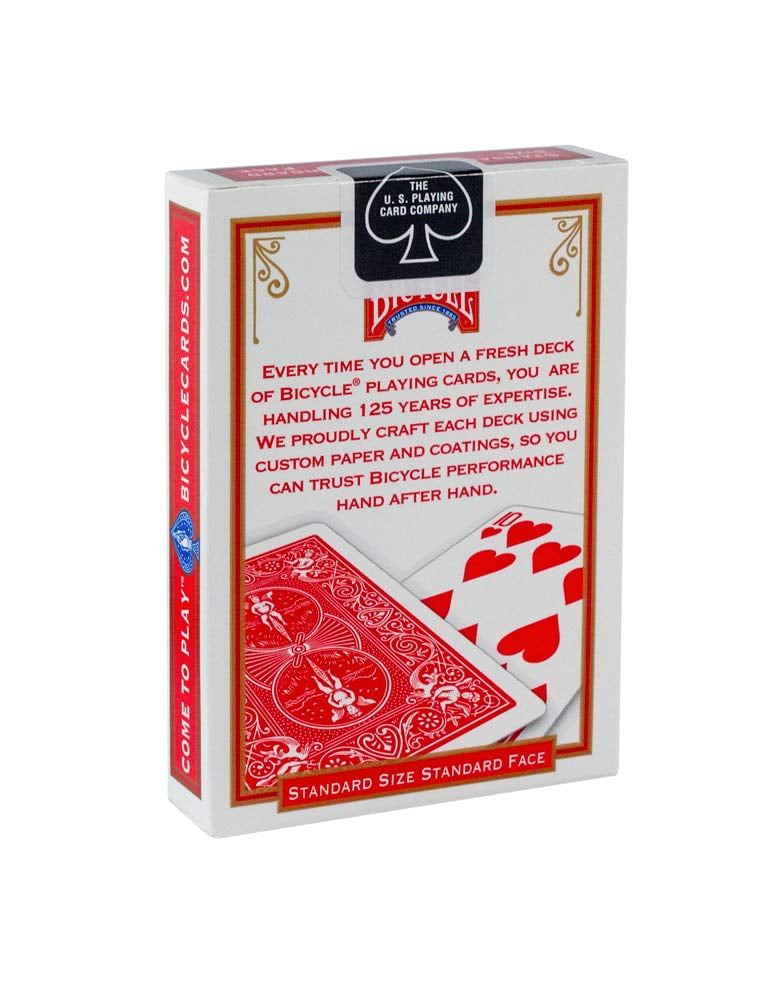 Bicycle Poker Size Standard Index Playing Cards 1 ea (Pack of 6)
