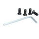 thumbnail image 2 of Tornillos del tubo de la horquilla delantera estabilidad Tornillos del tubo de la horquilla delantera del scooter ligero Fácil de transportar para Amonsee Otros, 2 of 8