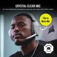thumbnail image 4 of CORSAIR HS55 STEREO Gaming Headset, White - PC, Mac, PS5/PS4, Xbox Series X | S, Nintendo Switch, and mobile devices via a 3.5mm connector, with an included Y-cable adapter, 4 of 6