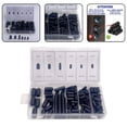 thumbnail image 3 of Lefu Rubber Vacuum Cap Plug Kit 105 PCS Assorted Vacuum Plugs Hose End Cap Modern, 3 of 9