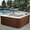 Redwood, variant on Amplified 100-Jets 6-Person Lounger Spa w/Bluetooth Stereo and 3 Pumps by Aqualife by Strong Spas