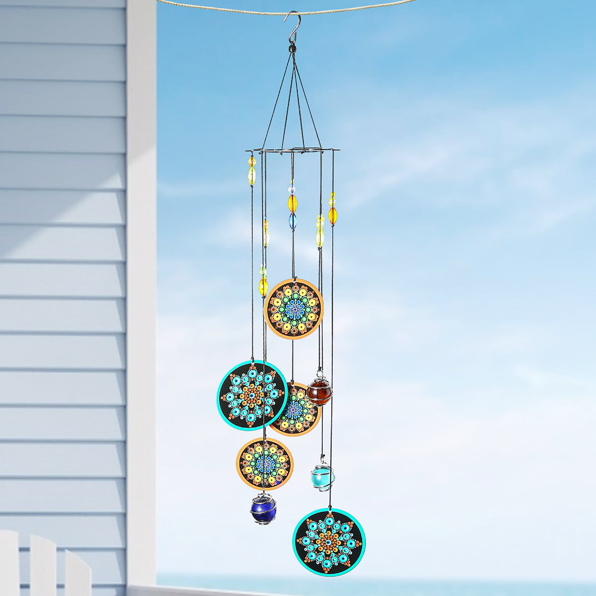 Wind outside chimes to where hang Where to
