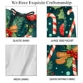 thumbnail image 4 of luoweisi Men's Beach Shorts Quick Dry Swim Trunks with Mesh Lining Christmas Candy S, 4 of 5