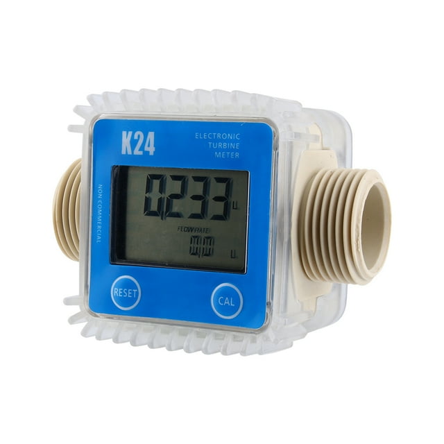 Medidor De Flujo Químico, Medidor De Turbina De Diseño Profesional Resistente Al Desgaste De Estructura Simple Para Agua Química LHCER Turbine Meter