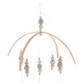 thumbnail image 3 of Baby Rattle Wooden Beads Crib Toy Wind Chimes Bell Nordic Style, 3 of 8