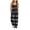 Black, variant on Girls Striped Printed Cami Jumpsuits Sleeveless Spaghetti Straps Jumpsuit Pants Casual Loose Trousers with Pockets Blue 7-8 Years