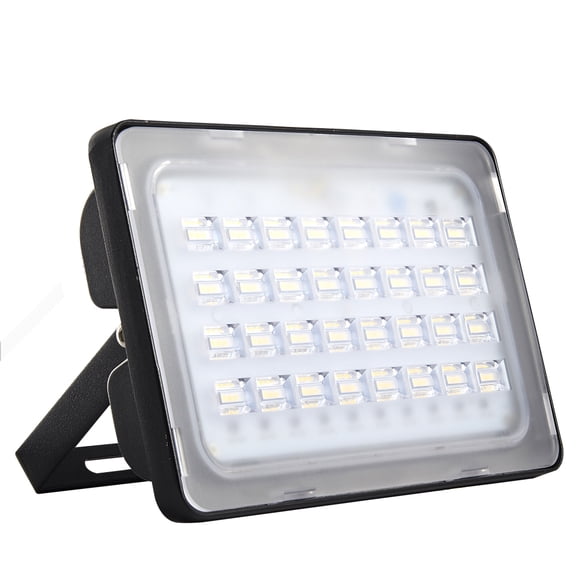 Homaapack 100W LED Flood Light, LED Work Lights Outdoor, 3000K Warm White, IP65 Waterproof Floodlight Landscape Wall Lights