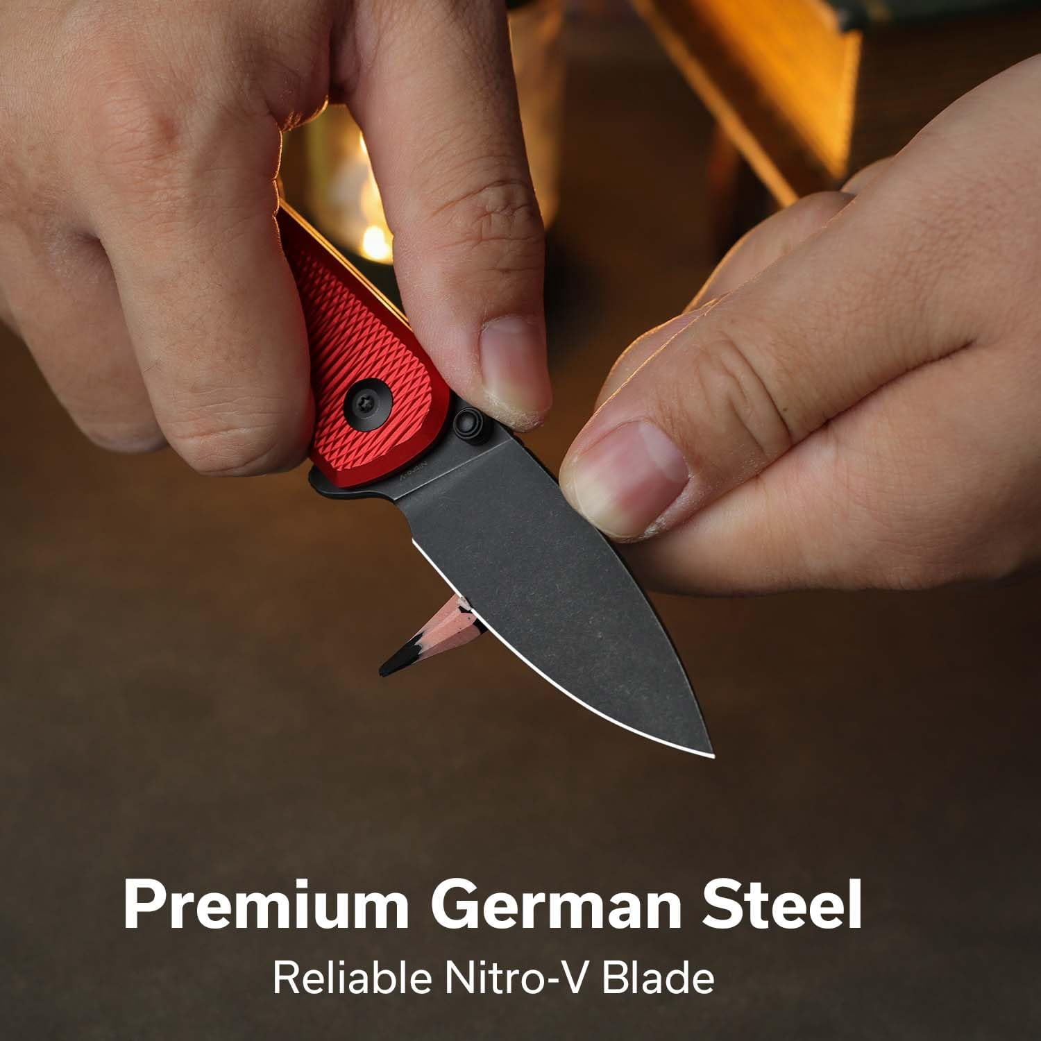 CIVIVI Mini Shakan Pocket Folding Knife with 2.48" Nitro-V Blade C20052F-2