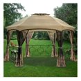 thumbnail image 2 of Dawson Hexagon Gazebo Replacement Canopy Top Cover - Beige, UV & Water Resistant - Fits K-Mart SS-I-138-3NGZ Gazebo, Outdoor Patio Shade, 2 of 2