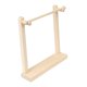 thumbnail image 2 of Organizador de collares vertical decorativo para colgantes, llaveros y pulseras. Madera clara, 2 of 9