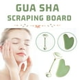 thumbnail image 2 of CEHVOM Round Jade Massager Heart-shaped Scraping Board Facial Massage Board, 2 of 3