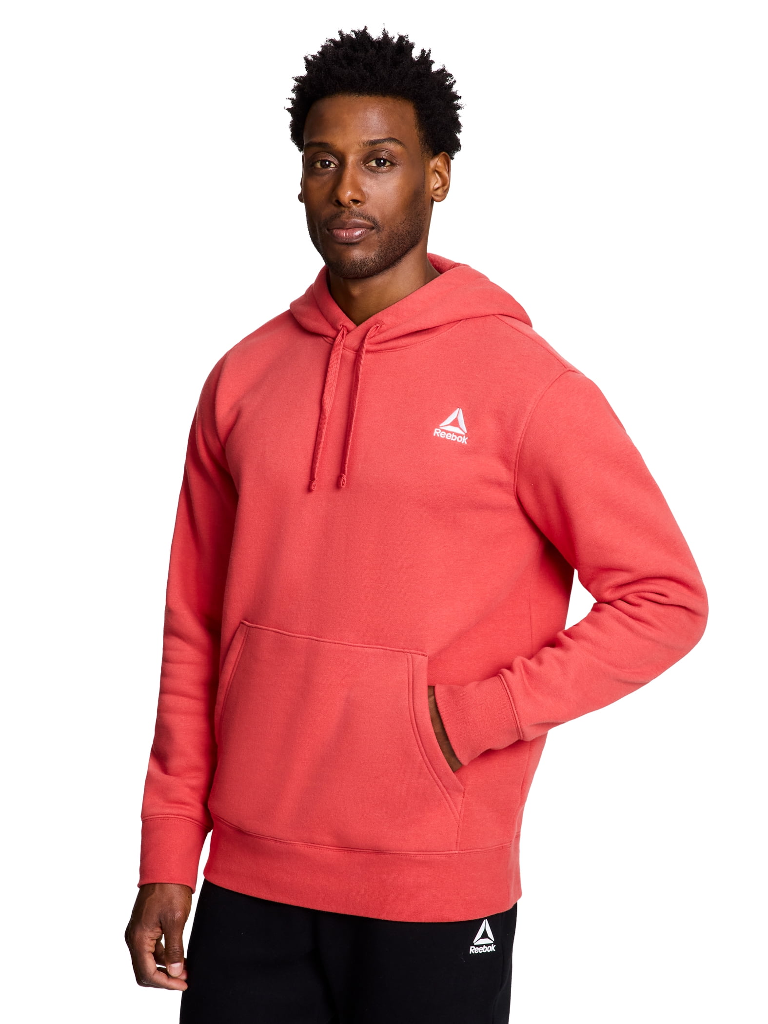 Reebok Men's and Big Men's Game Day Fleece Left Chest Hoodie, Sizes XS-5XL