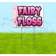 thumbnail image 1 of Fairy Floss (18" x 24") Yard Sign, Includes Metal Step Stake, 1 of 6