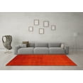 thumbnail image 3 of Ahgly Company Machine Washable Indoor Rectangle Oriental Yellow Industrial Area Rugs, 3' x 5', 3 of 4